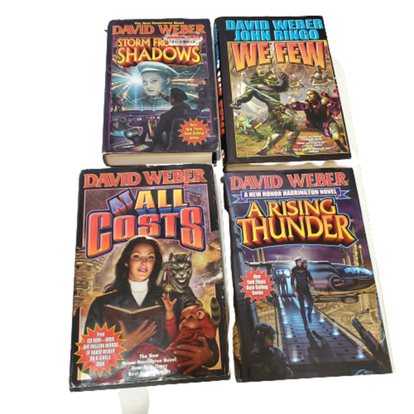 David Weber Classic 4 Book Science Fiction Bundle Novel Vintage Set - Picture 1 of 11